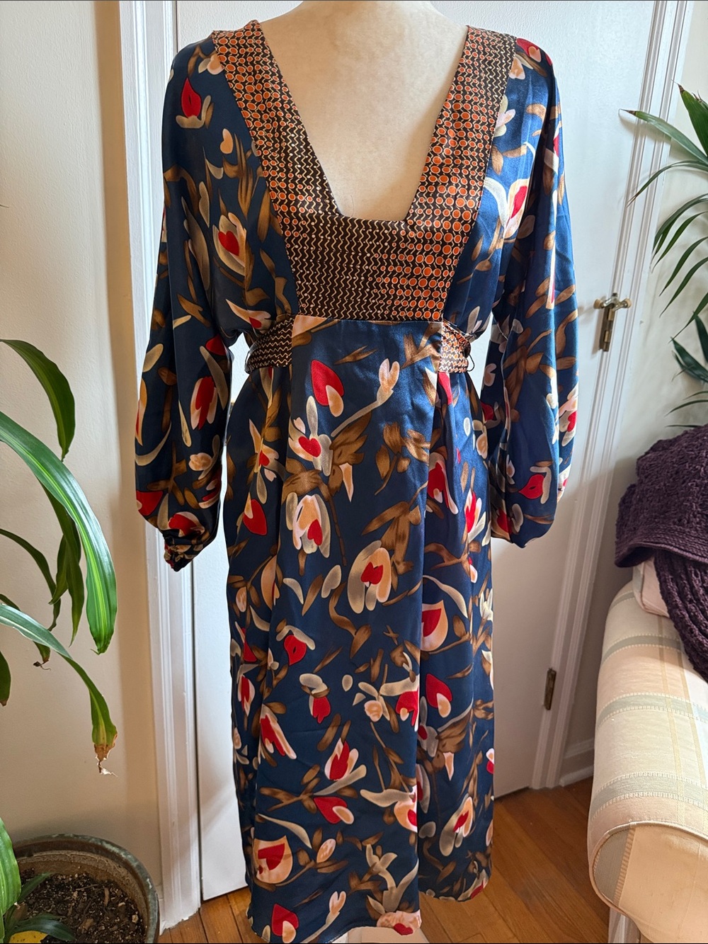 Anthropologie  M. Kalart Dress NWOT Sz. Lg